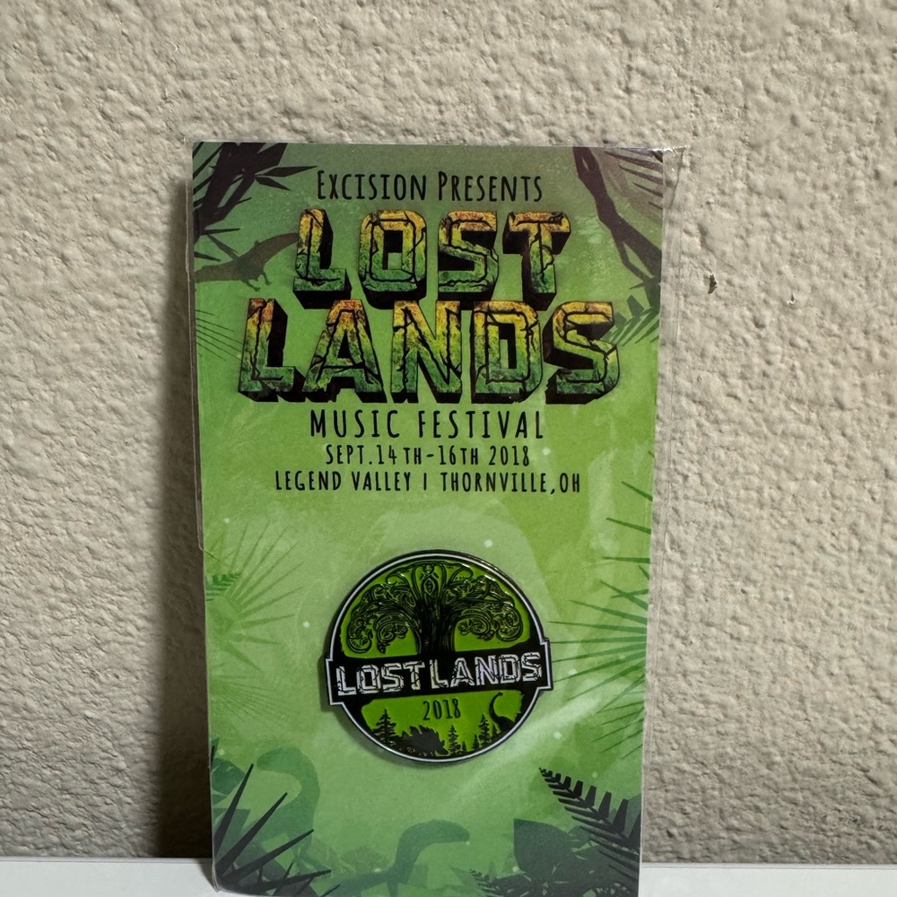 Excision 2018 Lost Lands Pin